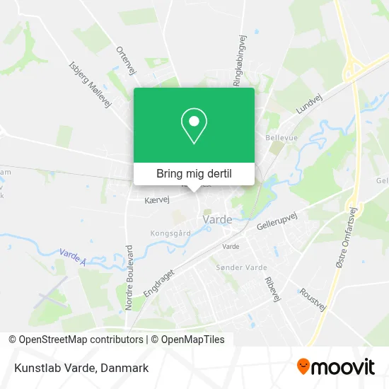 Kunstlab Varde kort