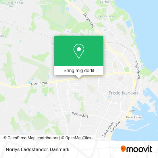 Norlys Ladestander kort