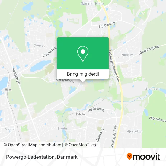 Powergo-Ladestation kort