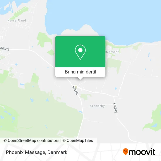 Phoenix Massage kort