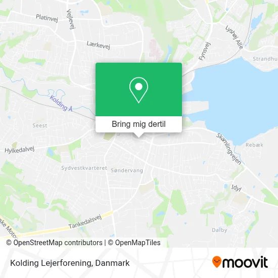Kolding Lejerforening kort