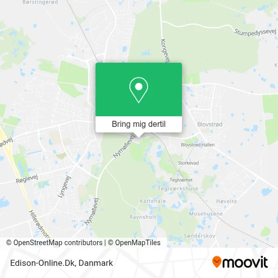 Edison-Online.Dk kort