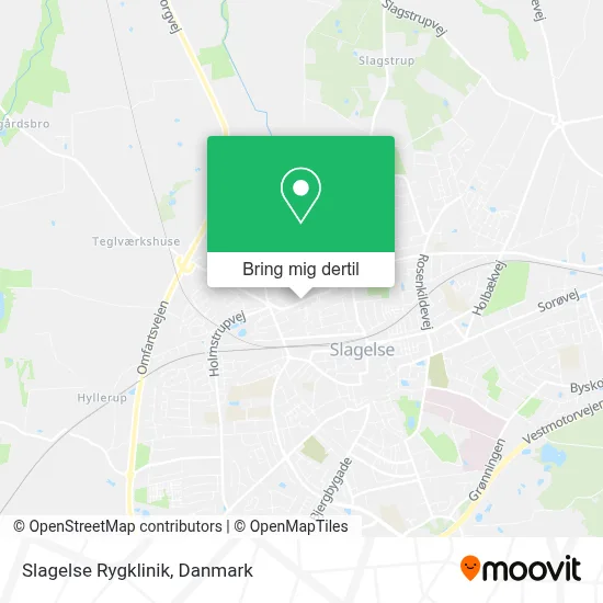 Slagelse Rygklinik kort