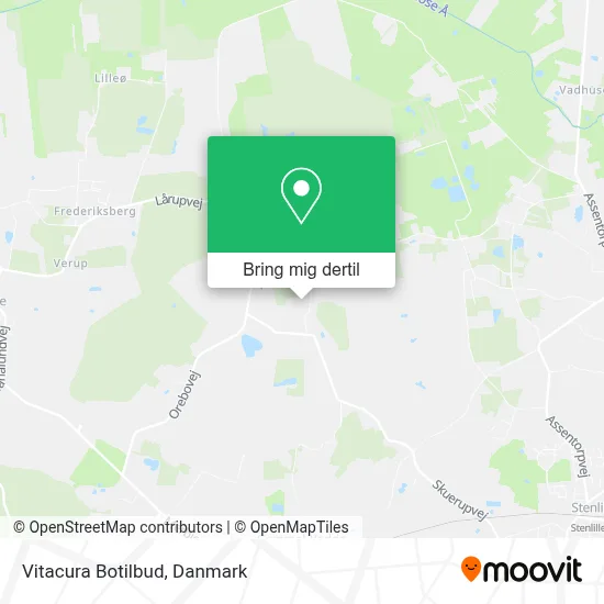 Vitacura Botilbud kort
