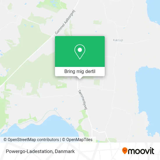 Powergo-Ladestation kort