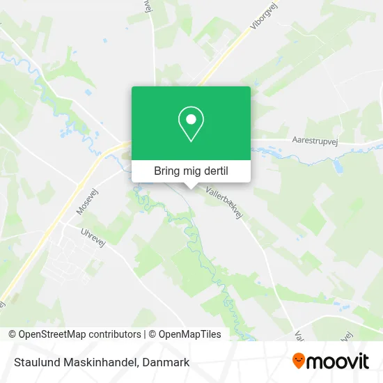 Staulund Maskinhandel kort
