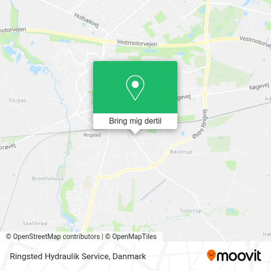 Ringsted Hydraulik Service kort