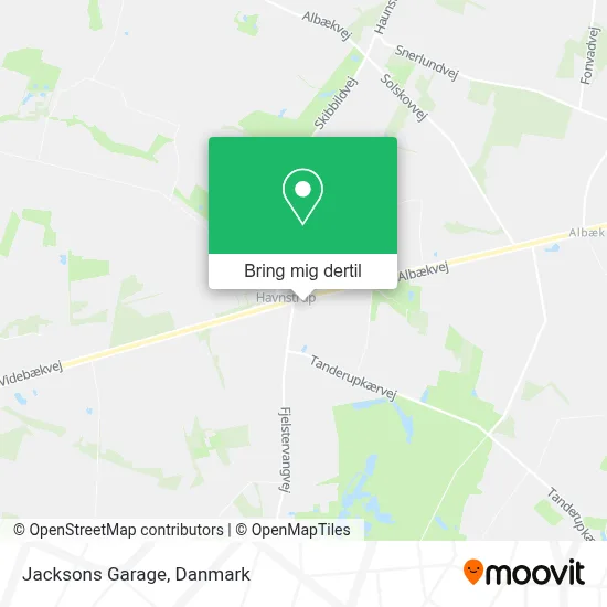 Jacksons Garage kort
