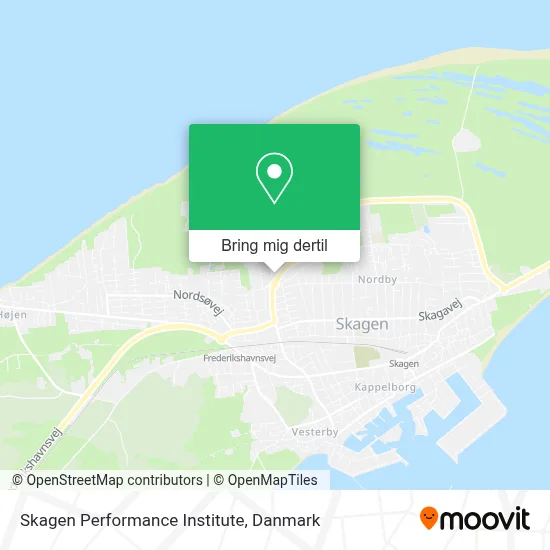 Skagen Performance Institute kort