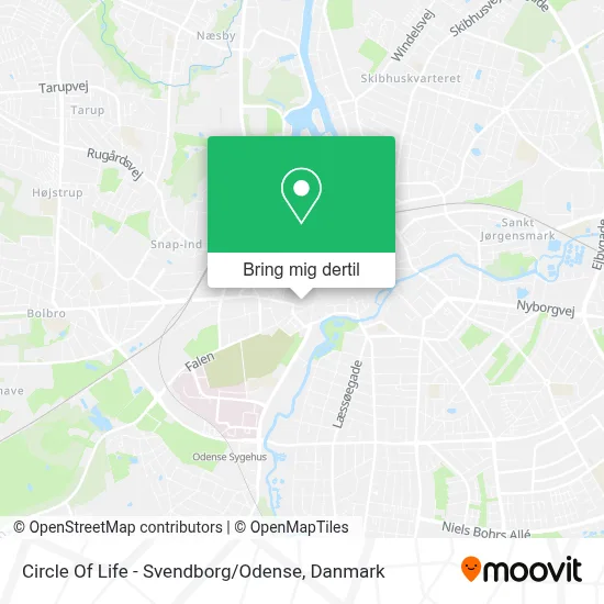 Circle Of Life - Svendborg / Odense kort