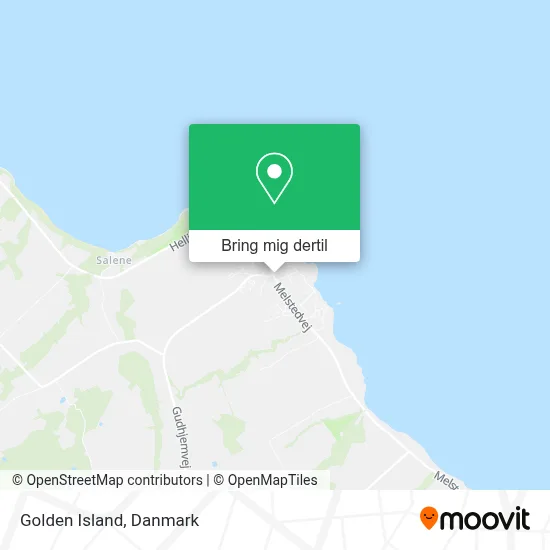Golden Island kort