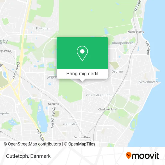 Outletcph kort
