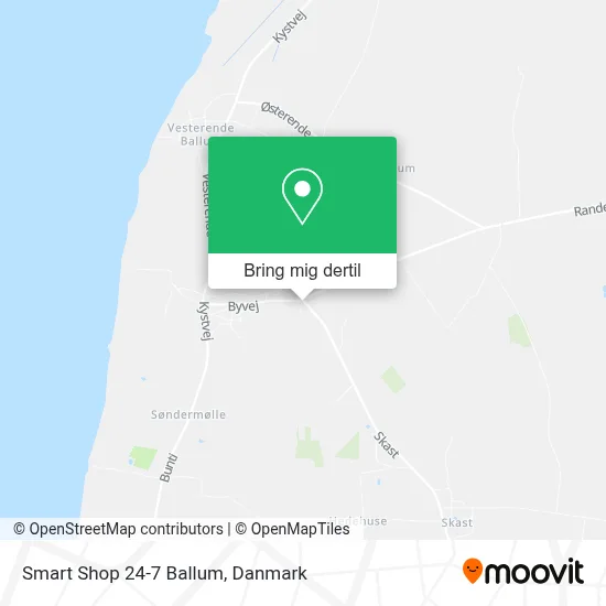 Smart Shop 24-7 Ballum kort