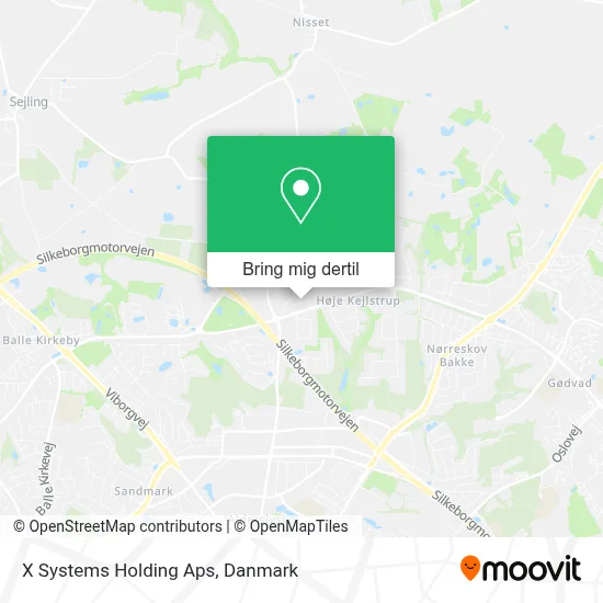 X Systems Holding Aps kort