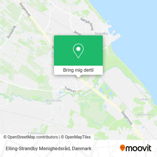 Elling-Strandby Menighedsråd kort