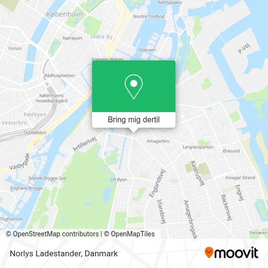 Norlys Ladestander kort
