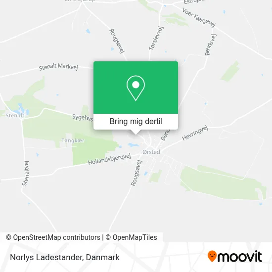 Norlys Ladestander kort