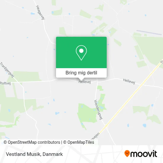 Vestland Musik kort