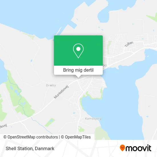 Shell Station kort