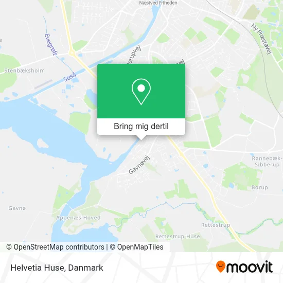 Helvetia Huse kort