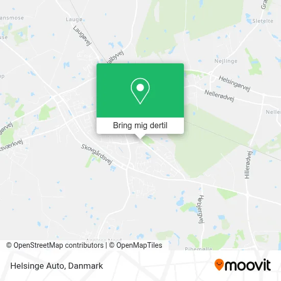 Helsinge Auto kort
