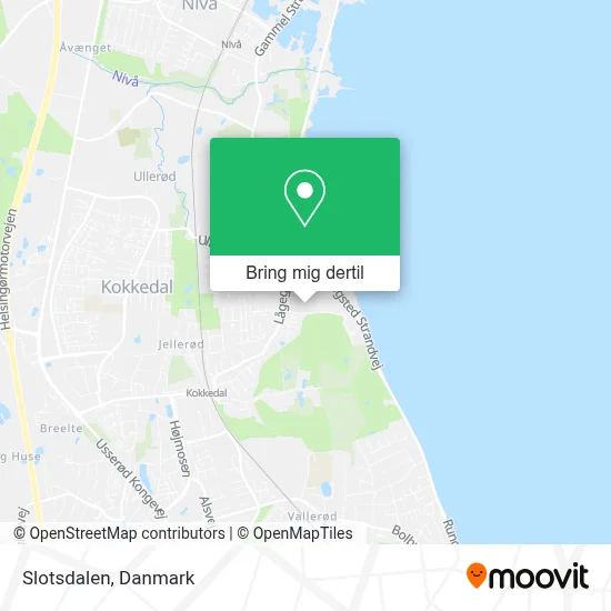 Slotsdalen kort