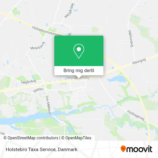 Holstebro Taxa Service kort