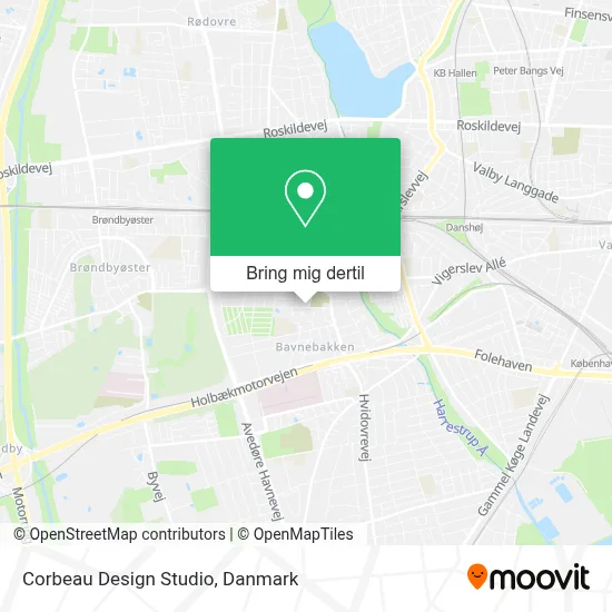Corbeau Design Studio kort