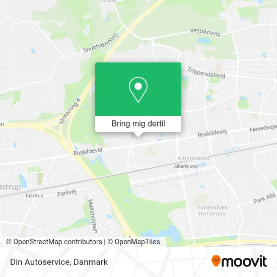 Din Autoservice kort