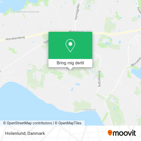 Hvilenlund kort