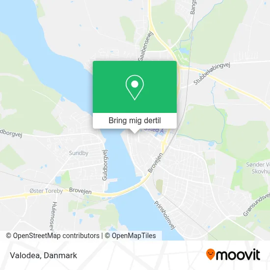 Valodea kort