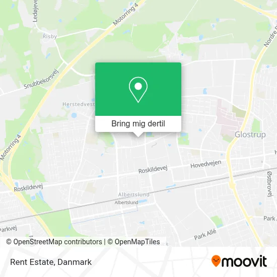 Rent Estate kort