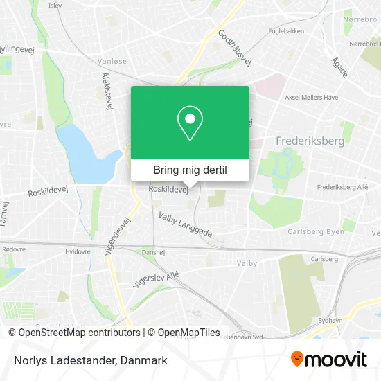 Norlys Ladestander kort