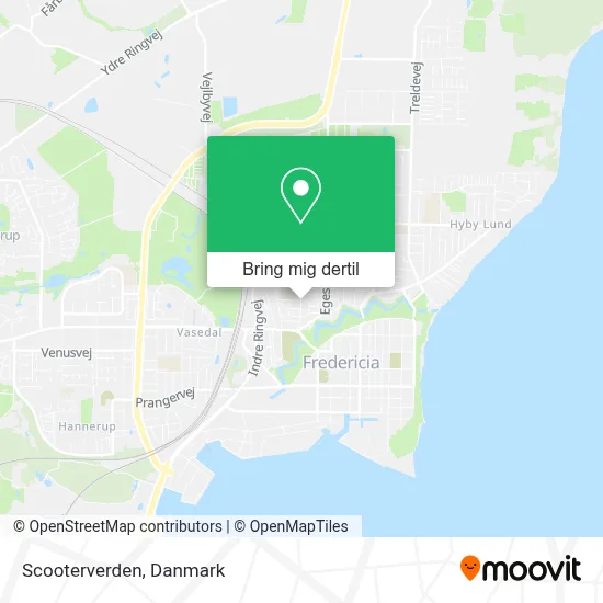 Scooterverden kort