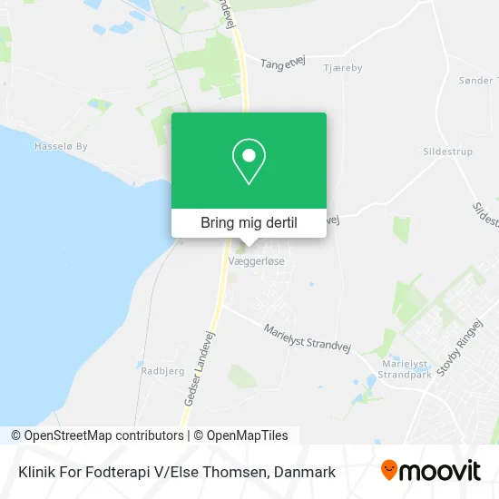 Klinik For Fodterapi V / Else Thomsen kort