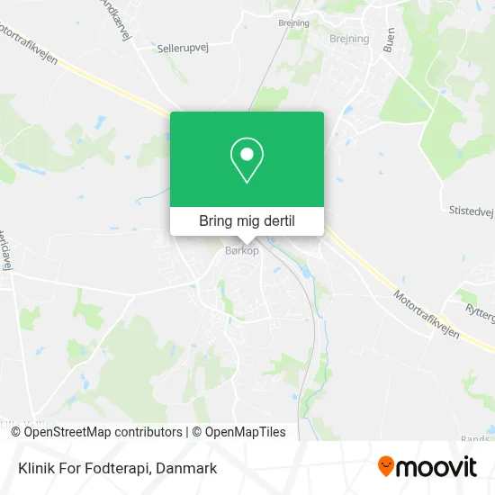 Klinik For Fodterapi kort