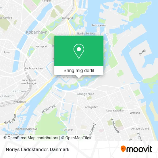 Norlys Ladestander kort