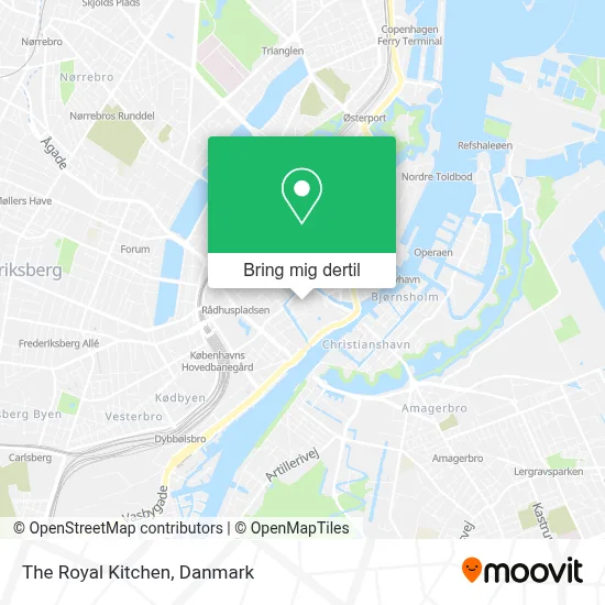 The Royal Kitchen kort