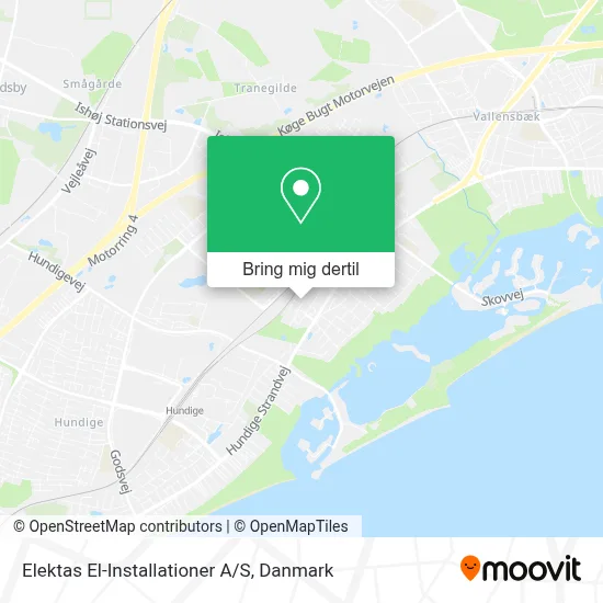 Elektas El-Installationer A/S kort