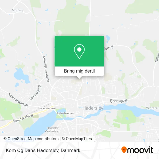 Kom Og Dans Haderslev kort