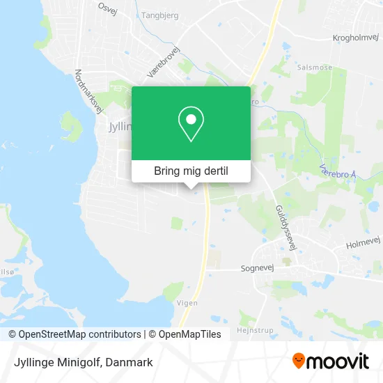 Jyllinge Minigolf kort