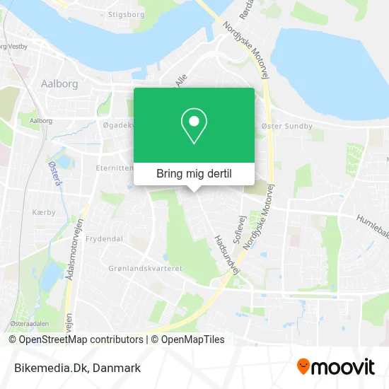 Bikemedia.Dk kort