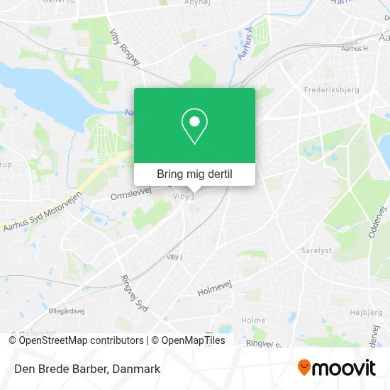 Den Brede Barber kort