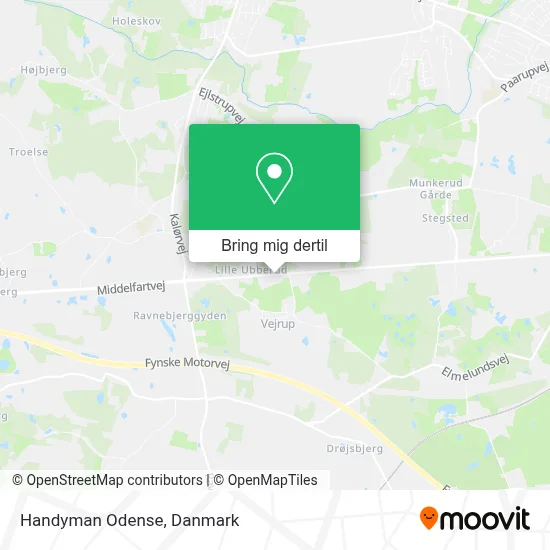 Handyman Odense kort
