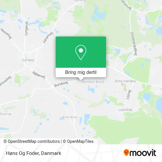 Høns Og Foder kort