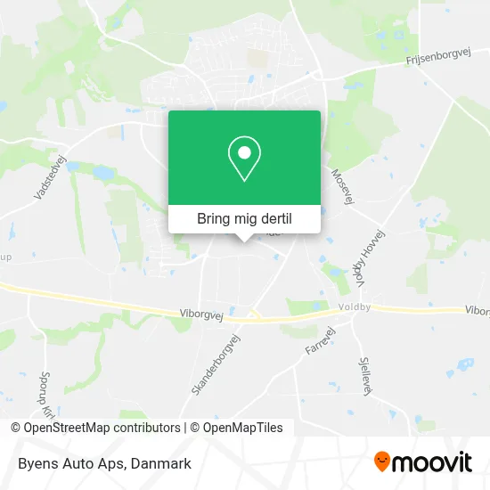 Byens Auto Aps kort