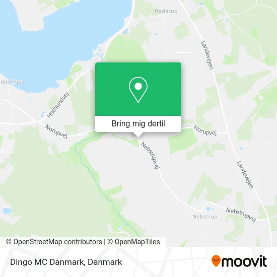 Dingo MC Danmark kort