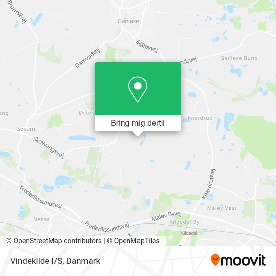 Vindekilde I/S kort