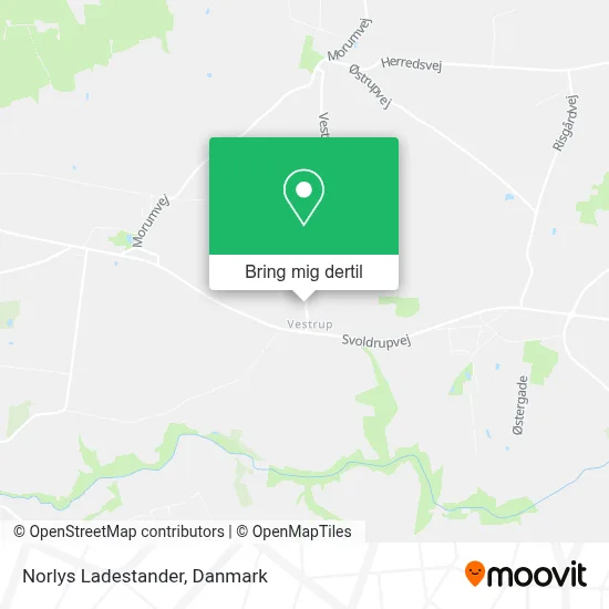 Norlys Ladestander kort
