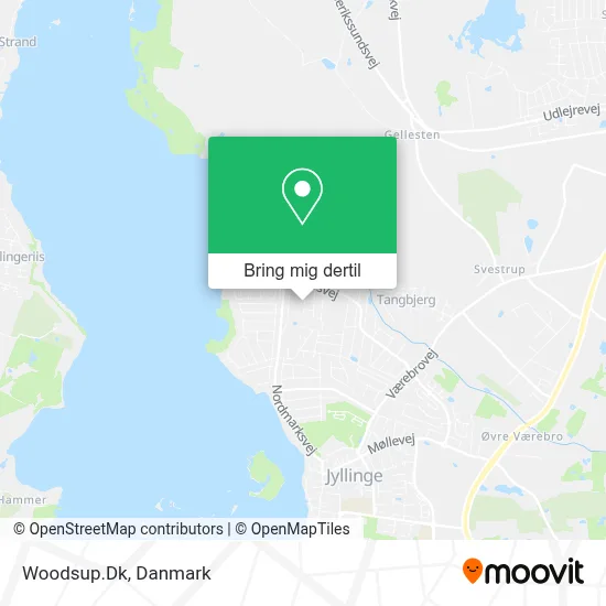 Woodsup.Dk kort